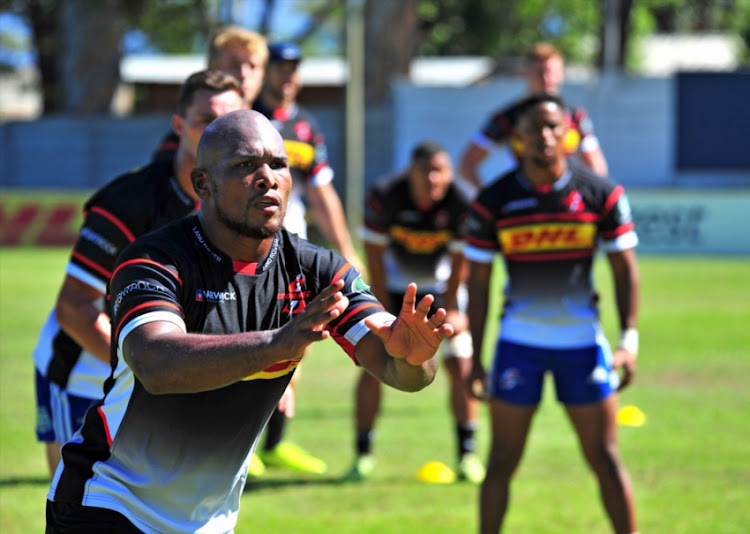 Ramone Samuels during the DHL Stormers training session and top table media conference at High Performance Centre on March 19, 2018 in Cape Town, South Africa.