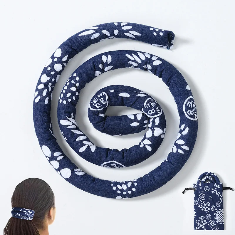 Bandeau de cheveux pliable avec fil de fer de style ethnique, pour des coiffures polyvalentes, confortable, durable et un look unique et tendance.