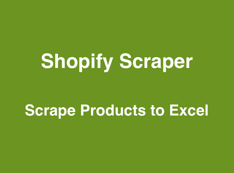 Shopify Scraper - Shopify Store Scraper & spy Preview image 1