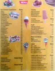 New Ramdev Ice Cream Parlour menu 2