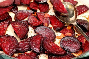 Vegan Garlic Butter Beets