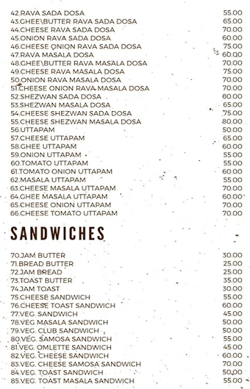 Aadarsh Pure Veg menu 