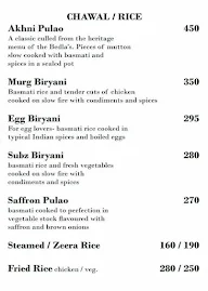 Royal Repast menu 1