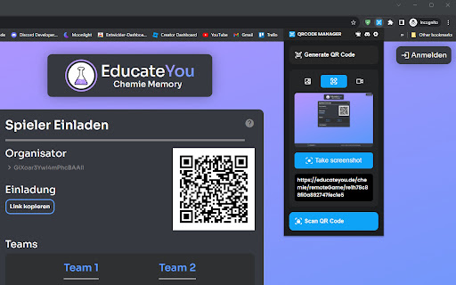 QR Code Generator and Scanner