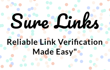 Sure Link Checker small promo image