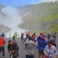 Cascata di Kjosfossen di 