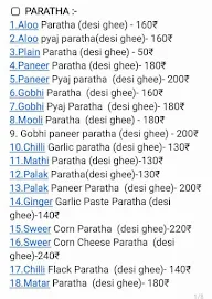 Paratha By Street menu 3