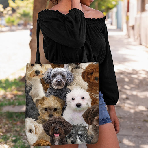 Title 6, Custom Portable Cotton Bag with Creative Canvas...