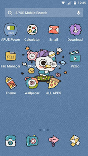 Cute Duck APUS Launcher theme(圖2)-速報App