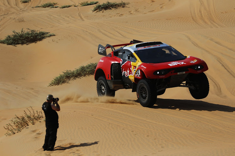 Loeb became the second driver in Dakar history to win five stages in a row.