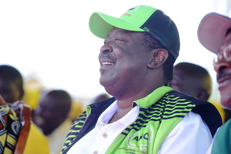 Amani National Congress (ANC) leader Musalia Mudavadi