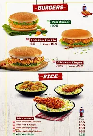 KFC menu 1