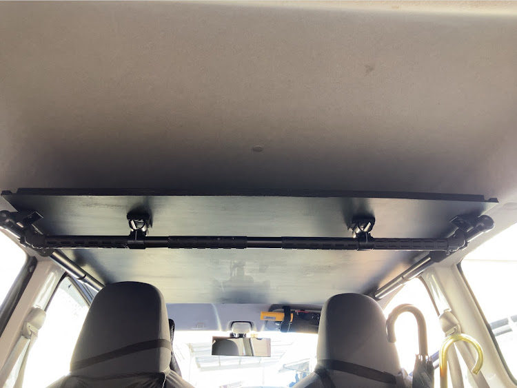ミラバンのあけましておめでとうございます・今年もよろしくお願いします・DIY・天井収納・これからプロレス観戦に関するカスタム事例の投稿画像2枚目