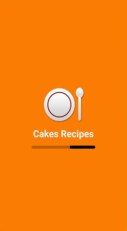 Android application Cakes Recipes screenshort