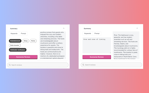Airbnb Review Summarizer