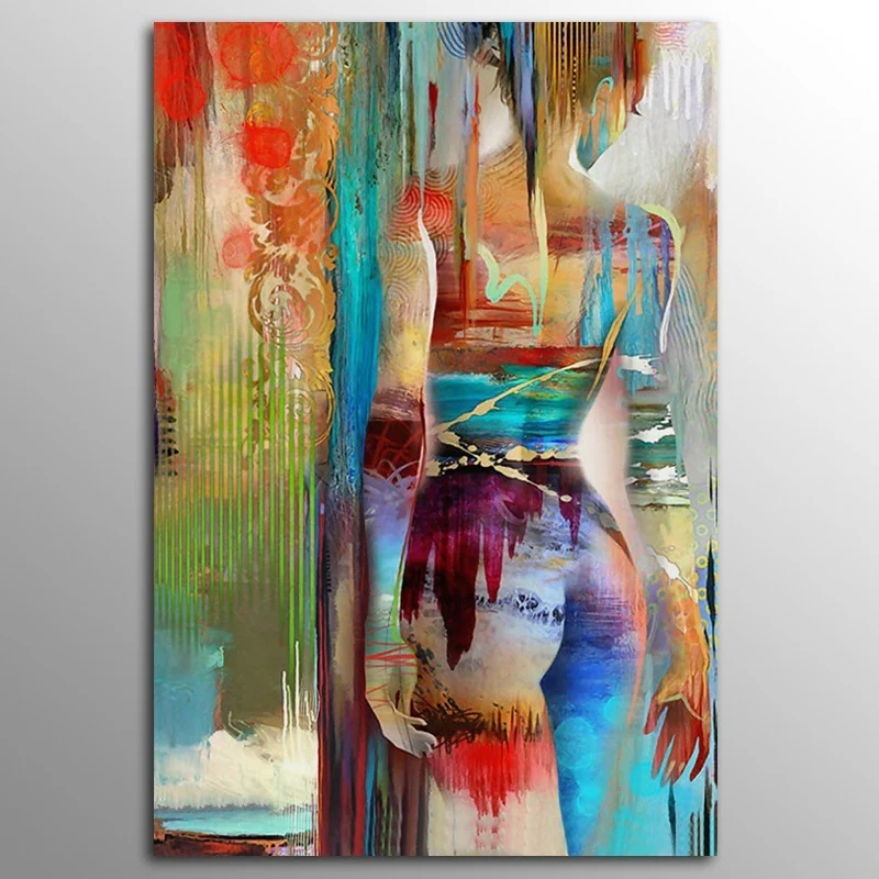 Abstrakt Kunst Dekoratives Schönheitsgemälde für eine stilvolle Wohnraumgestaltung. Verschönere dein Zuhause mit einzigartigen Kunstwerken.