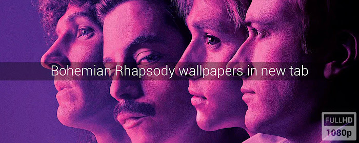 Bohemian Rhapsody Wallpapers New Tab marquee promo image