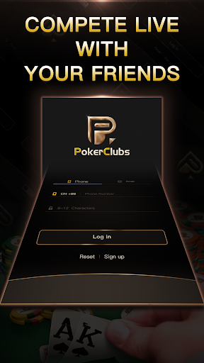 PokerClubs-Global Poker Game