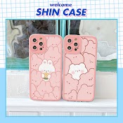 Ốp Lưng Iphone Cute Crush Cạnh Vuông 6/6Plus/6S/6Splus/7/7Plus/8/8Plus/X/Xr/Xs/11/12/13/Pro/Max/Plus/Promax