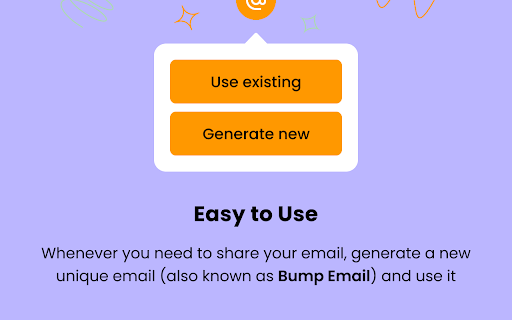 Bump - Hide Your Email