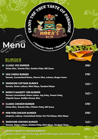 Moka's Grill menu 4