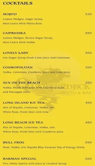 Quarterdeck menu 3