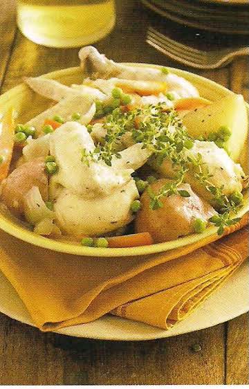 creamy chicken and potatoes