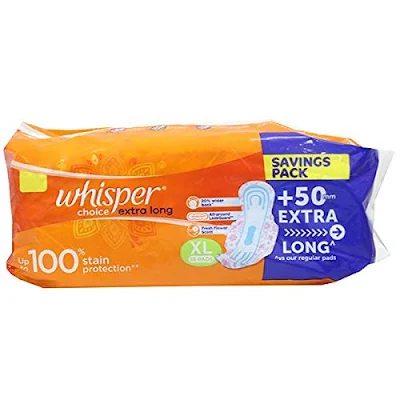 Whisper Choice Pads Xl 18 Pc