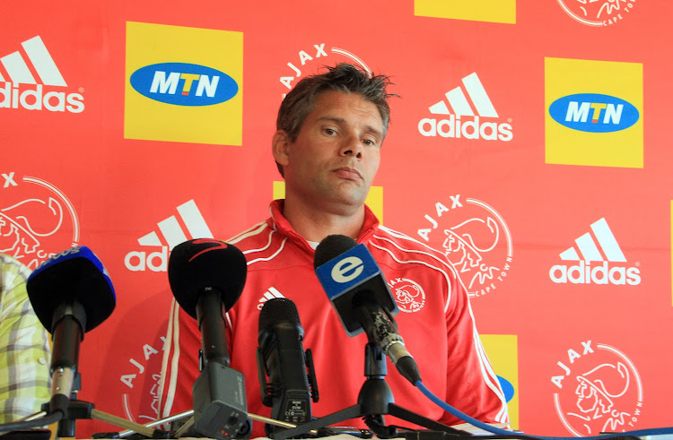 Maarten Stekelenburg during his Ajax Cape Town days in May 2012.