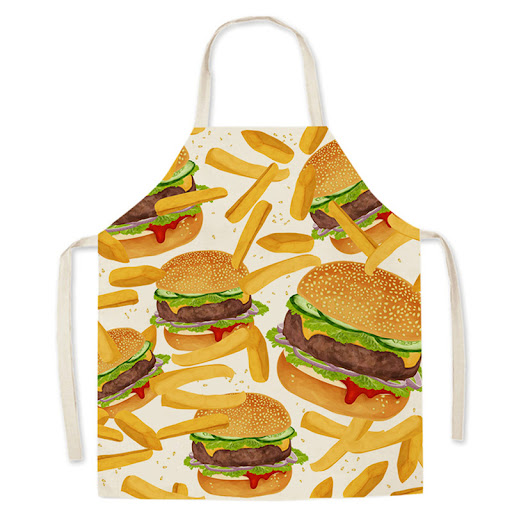 Title 7, Fashionable Cartoon Restaurant Apron, perfect f...