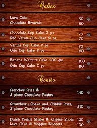 Fast Cake menu 1