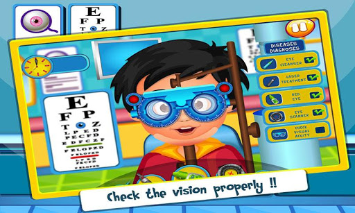 Kids Eye Doctor Surgery Game