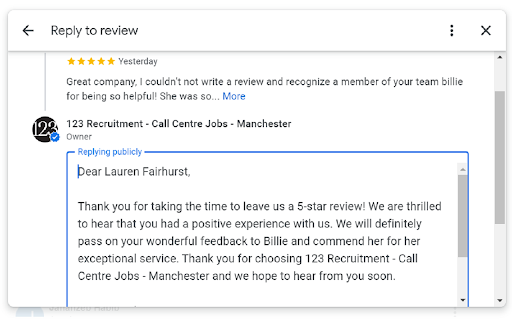 AI Reply to Google Reviews