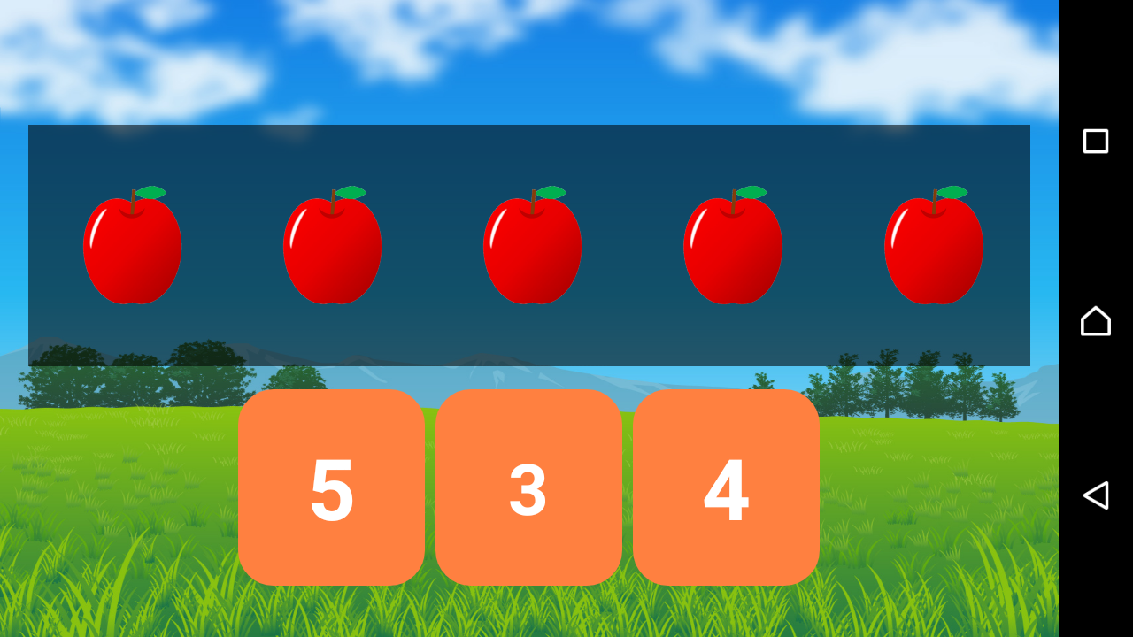 数字を覚える知育アプリ 幼児 子供向けゲーム すうじを当てる Android Alkalmazasok Appagg