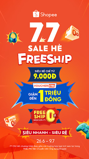 Screenshot 7.7 Shopee Mùa Hè