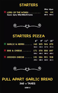 Tossin Pizza menu 8