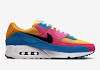 air max 90 colorful suede