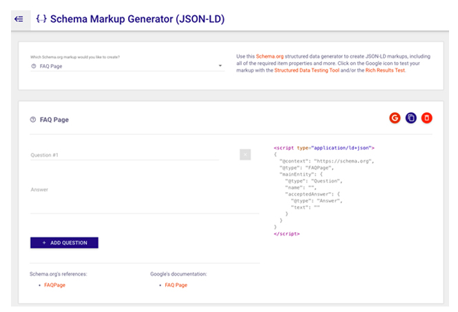 Schema Markup Generator