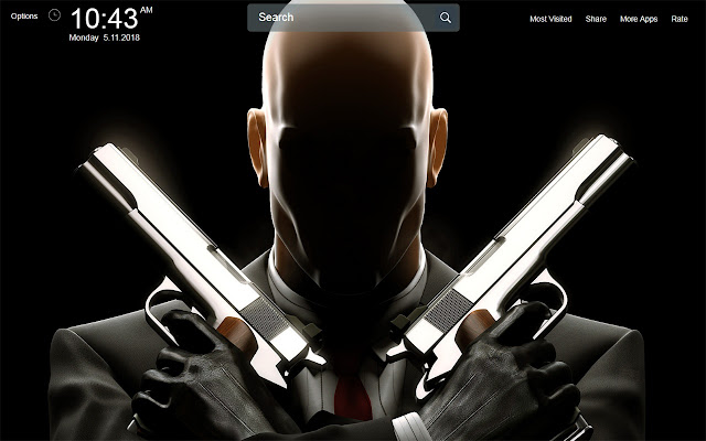 Hitman 2 Wallpapers Theme New Tab