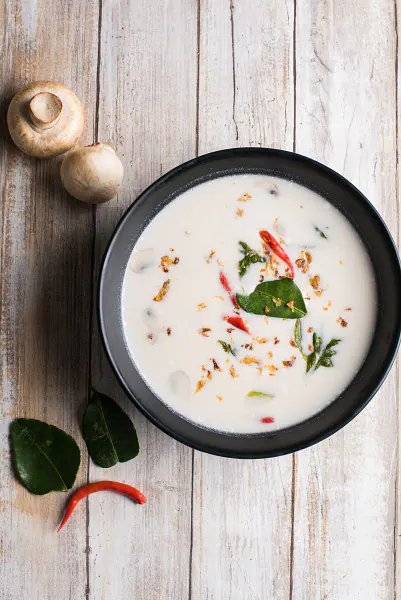 Vegetable Tom Kha Soup