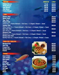 Special Kokan Fish House menu 1