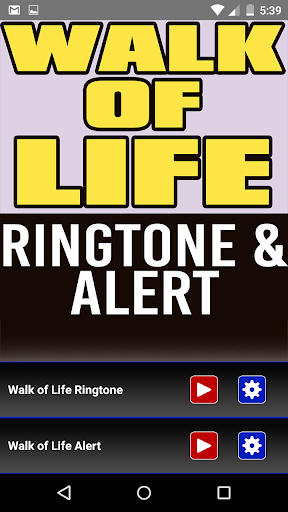 Walk of Life Ringtone Alert