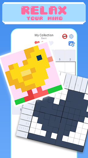 Screenshot Pixel Art Puzzle: Number Logic