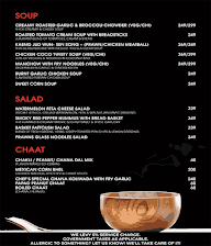 The Timess Square menu 1