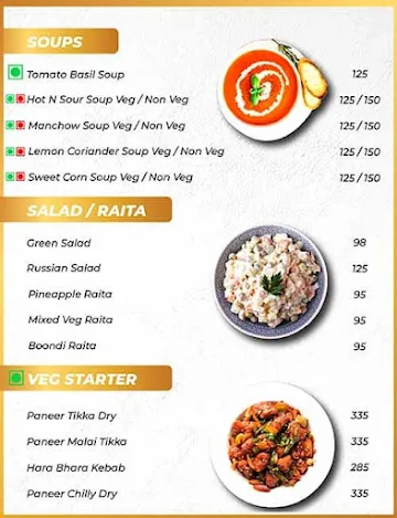 Sayaji’s Home Delivery – Cravings menu 