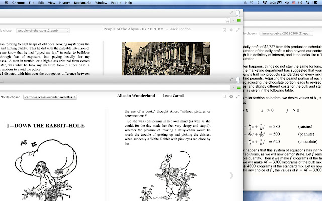 Cloud ePub Reader with Drive chrome extension