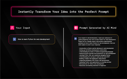 ChatGPT Prompt Generator - AI Mind