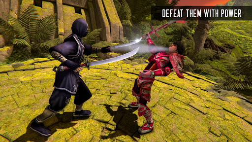 Ninja Assassin Warrior Death Survival Zombie War  APK MOD screenshots 4
