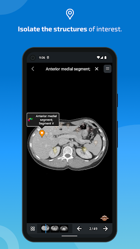 Screenshot e-Anatomy