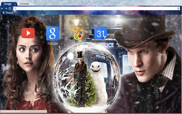 Doctor Who: 11 and Clara chrome extension